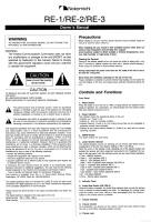 Nakamichi RE-1-2-3-Owner-Manual